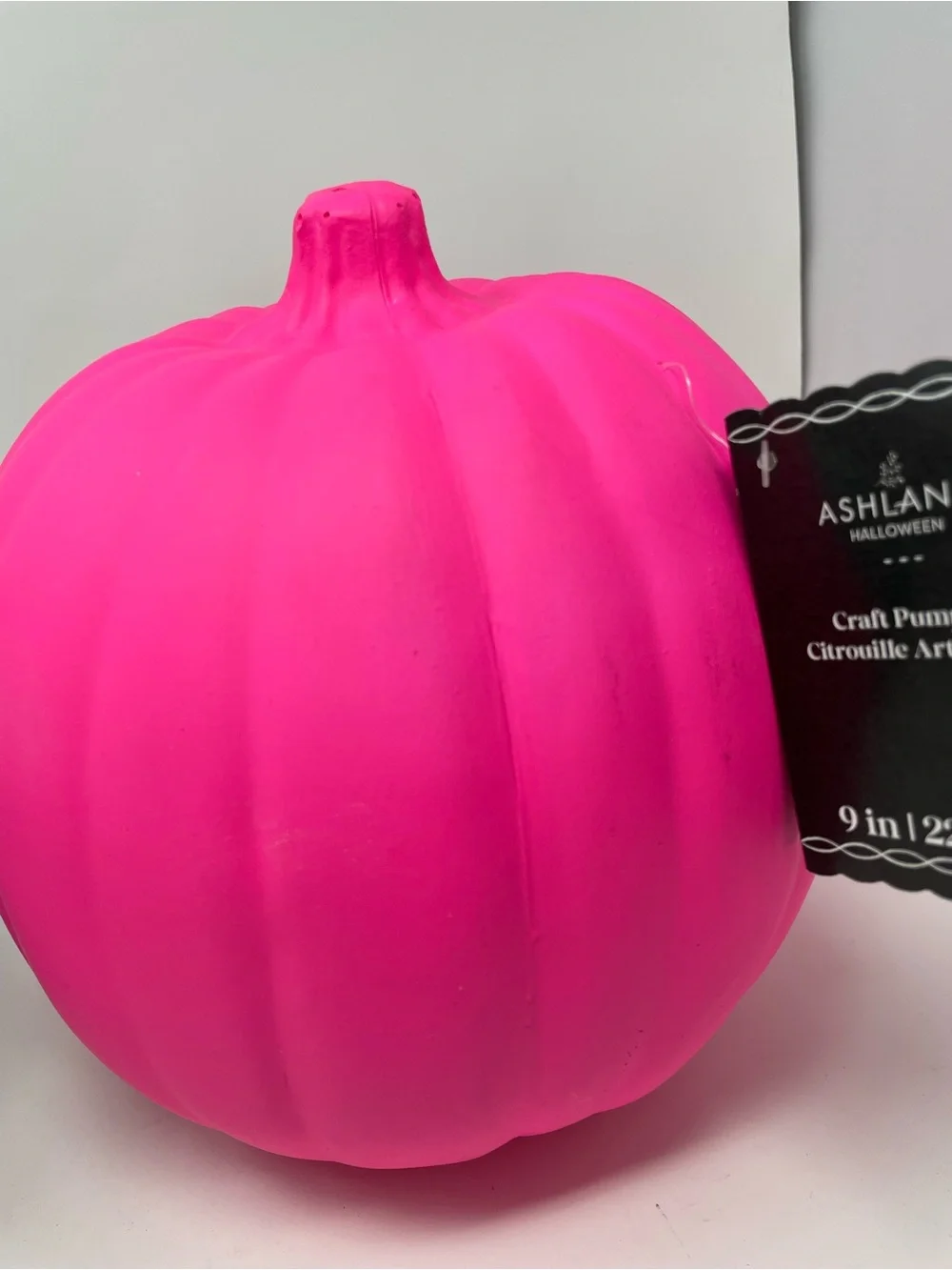 Ashland Craft Pumpkins - Teal and Hot Pink Decorative Pumpkins